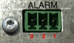 Connections Power input Alarm Low Speed Data Audio 1 (L/R) HD-SDI (Option) CVBS ASI input HF Frontend input L R L R Ethernet (10/100 LAN) Control port Audio