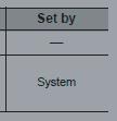 System: Device value is set by the CPU module.