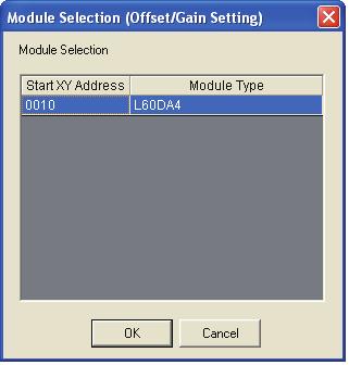 7.5 Offset/Gain Setting When using the user range setting, configure the offset/gain setting with the following operations.