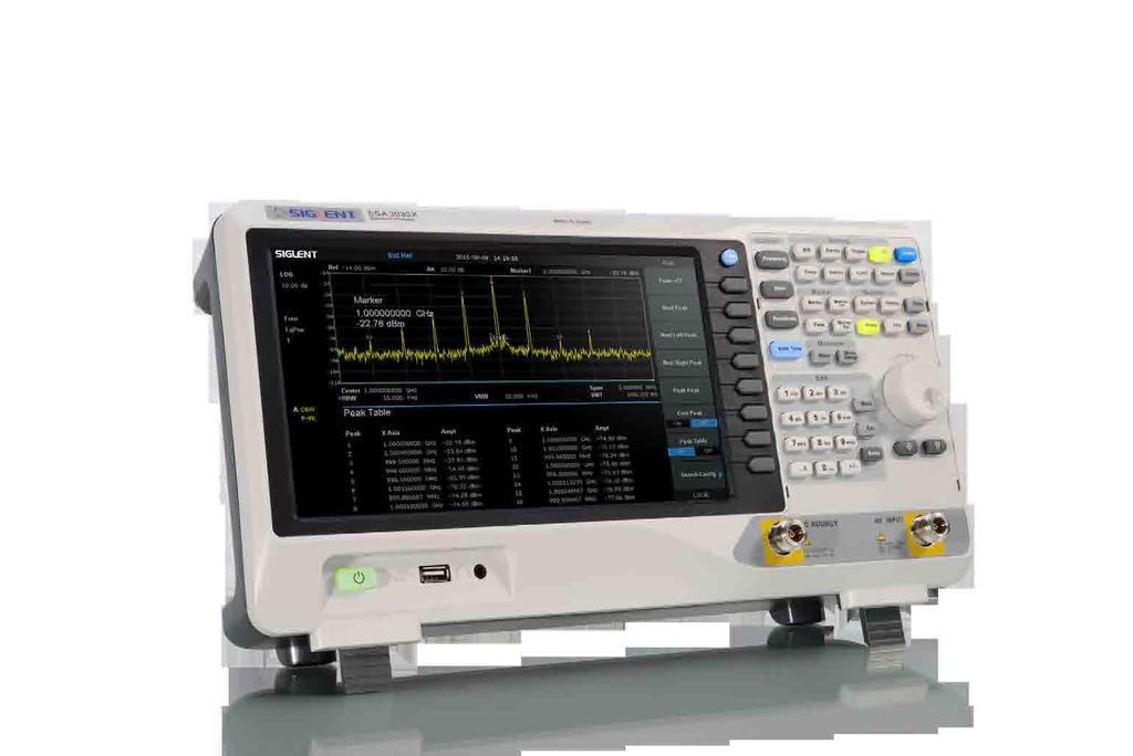 Ordering Information Product Description SSA3000X Spectrum Analyzer Order Number Product code Standard conigurations Spectrum Analyzer, 9 khz~3.2 GHz Spectrum Analyzer, 9 khz~2.