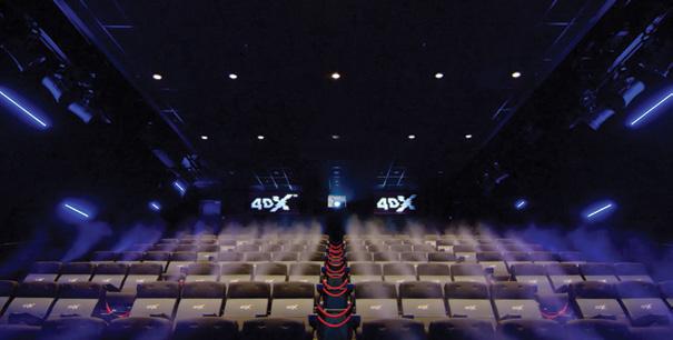 high-end cinema offering suitable for smaller groups, break-out