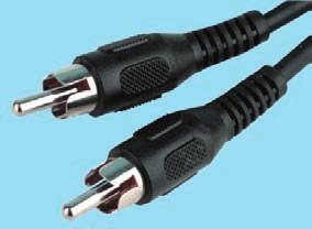 2m 371-2205 2m2 5-8563 3m 5-8575 5m 371-2230 10m 5-6803 15m 5-8587 Phono Plug to Plug Lead - Coaxial A range of digital AES-EBU, 100Ω XLR cables