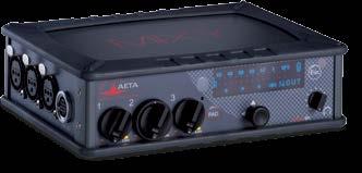 Cost efficient and robust: Professional analogue / digital mixer to go AETA offers high-quality ENG-mixers for TV and film productions as well as audio fans.