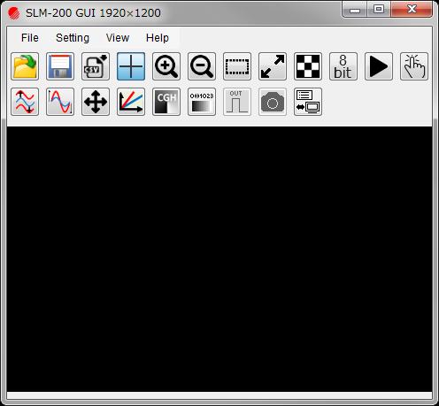 4.2 Software operation 4.2.1 GUI window 1 2 3 1. Menu tab 2.