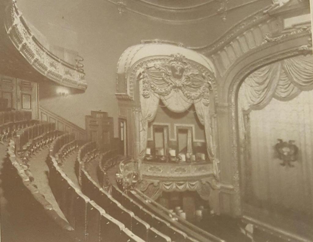 This is the inside the Lyceum Theatre.