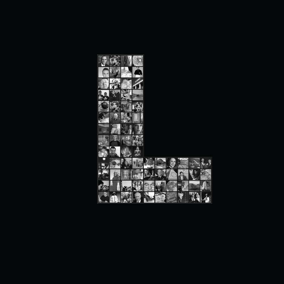 LOS ANGELES PUBLIC LIBRARY THE L LOGO A photographic abstraction, can be combined for a bold iconic graphic.