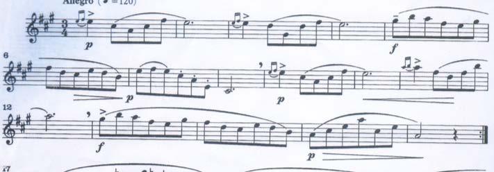 Clarinet solo study: Baermann Spot the errors.