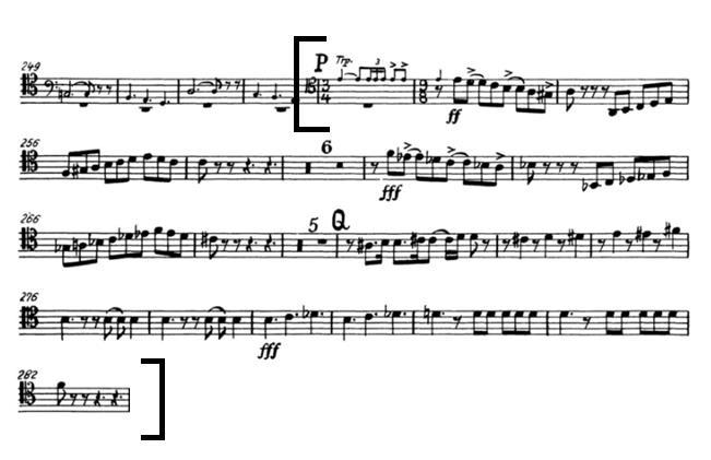 TCHAIKOVSKY Symphony #4 Trombone 1