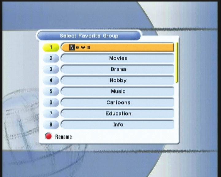 6.2 System Setting 6.3 Channels 8) Data Transfer This submenu allows you to transfer the software from a receiver to another receiver. You can select and transfer Firmware/ Channel Data/ Games.