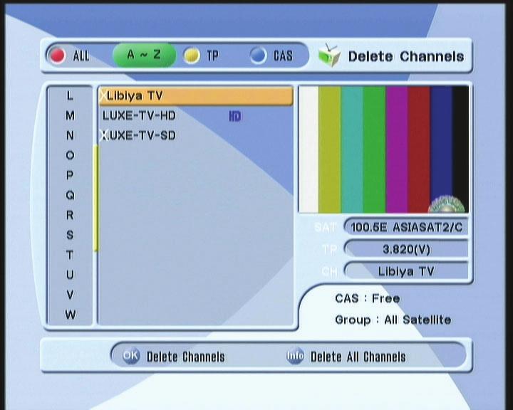 6.3 Channels 6.3 Channels 5) Skip Channels This submenu allows you to skip channels. Once a channel is set to be skipped, it will be whenever you navigate channels using / in non-menu mode.