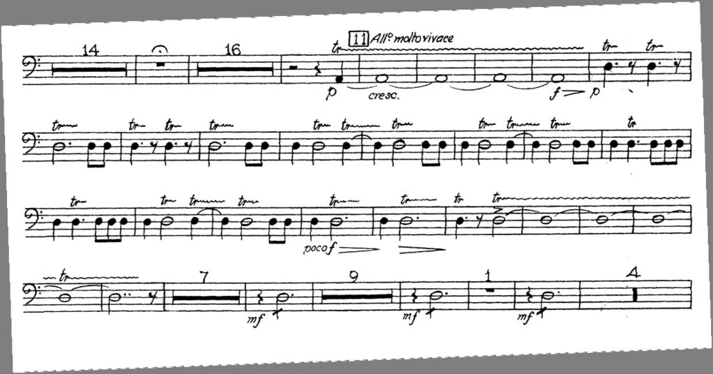 TIMPANI EXCERPTS CONTINUED 42)