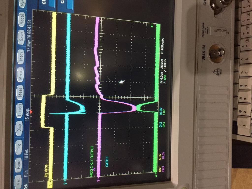 ALS-RF Linac RF HV breakdowns Normal HV / RF pulsing 2018 frequent (every few days)