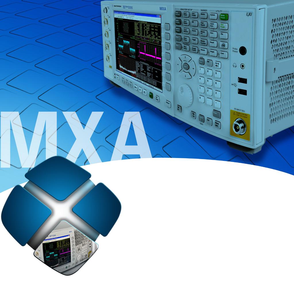 N9020A MXA X-Series Signal Analyzer 10 Hz to 3.6, 8.4, 13.6, or 26.