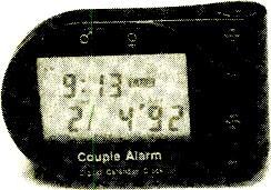Immediately the alarm sounds the timer switches to count -up mode, Indicating the period since the alarm sounded.
