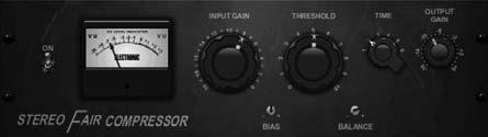 Increase the ratio for heavier compression and experiment with ATTACK, RELEASE and INPUT levels to achieve your desired result. Compensate for overall level reduction with the OUTPUT knob.