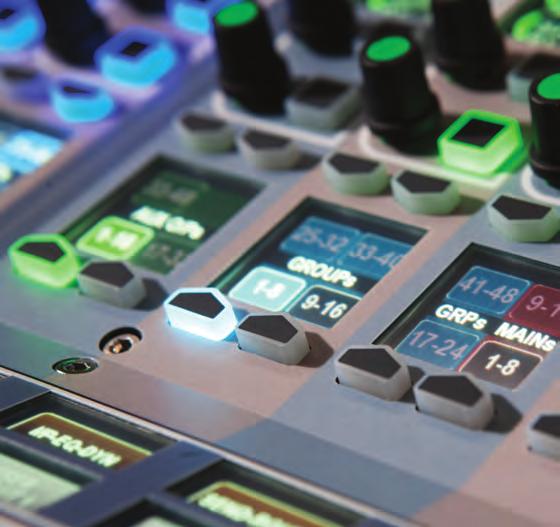 tracks, busses and other outputs. Since the advent of assignable consoles, designers have been able to adapt workflows and introduce new control possibilities beyond the limits of analog technology.