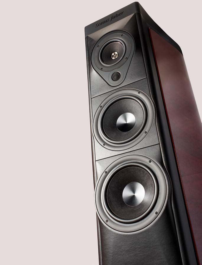 THE SONUS FABER SE17 REFERENCE COLLECTION 3.5 way, sound field shaper variable geometry radiation, vibration cancellation optimized system, stealth reflex vented box, loudspeaker system.