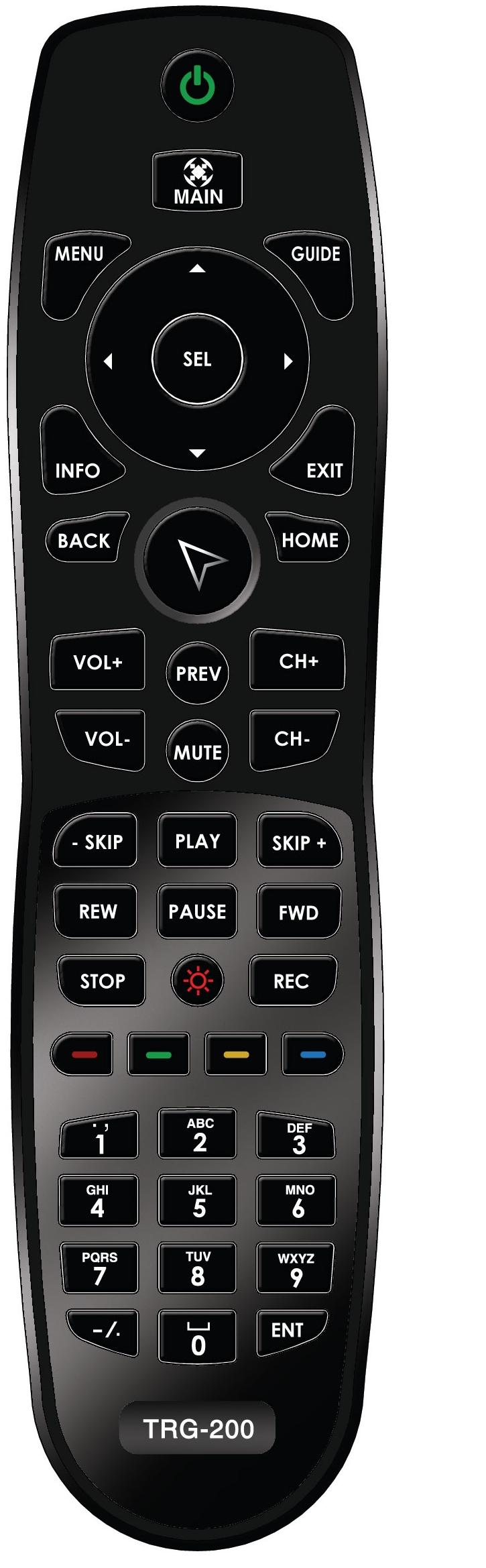 Using the TRG-200 Umotion Remote The TRG-200 remote consists of basic buttons found on many other remotes with the exception of the special Umotion button.