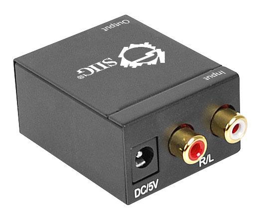 Toslink Coaxial Power