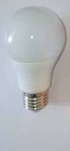 LED Lamp sample 1 CELED, 7W, 230V, Ra=80, 500lm,
