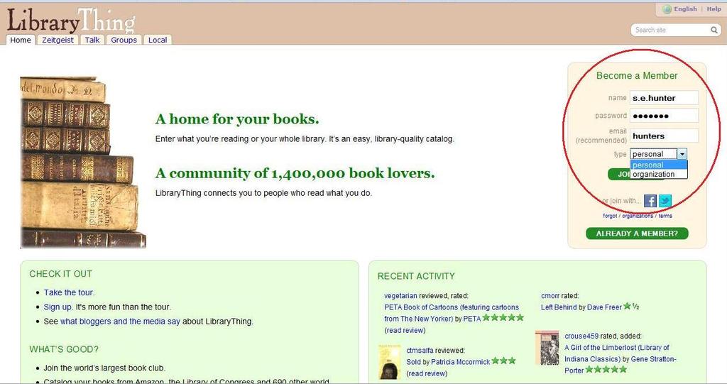 What is LibraryThing? LibraryThing is a free social cataloging and networking site for book lovers.