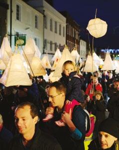 Join us for our annual Lantern Procession, a stunning winter event that brings the community together to celebrate the festive season.