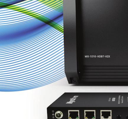 source. 4K-2K scaling and frameless switching is also available using the WyreStorm RX-70-4K-SCL HDBaseT scaling receiver. With best-in-class transmission of full-range video over HDMI 2.