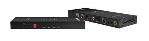 applications EX-40-G2 features improved IR compatibility HDBaseT 4K Extender Set with Bi-directional POH and IR EX-70-G2 Transmits to 35m/115ft and 1080p content to 70m/230ft Bi-directional POH