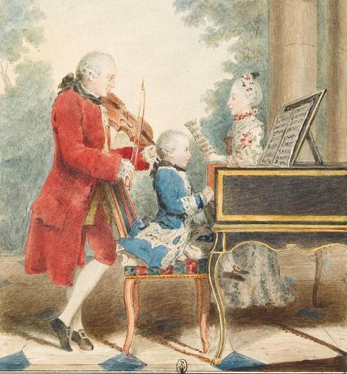 Leopold Mozart 1719-1787 Father, teacher of Wolfgang Amadeus and Nannerl Mozart 1762