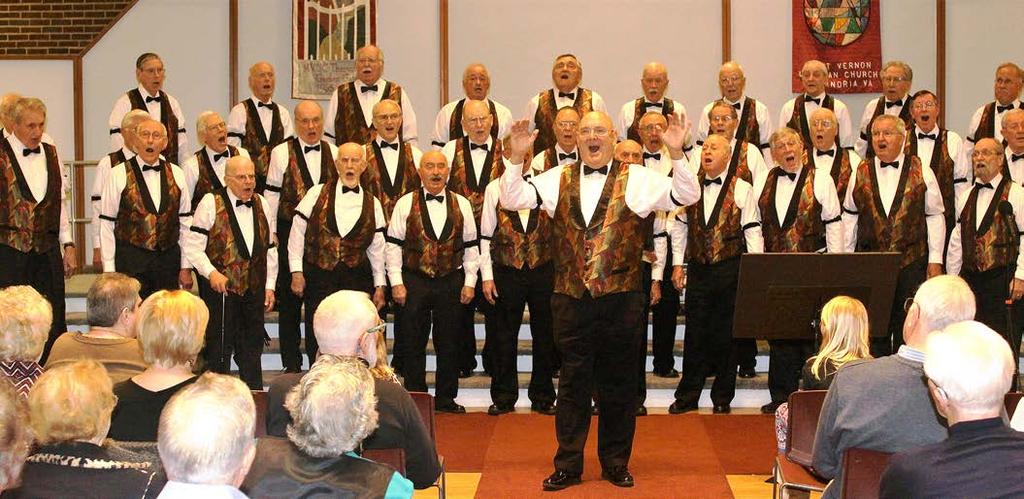Harmony Heritage Singers Mt. Vernon, Va. A very active chapter of retirees who meet, socialize and perform during the day What s different about our chapter? We re a daytime chapter.