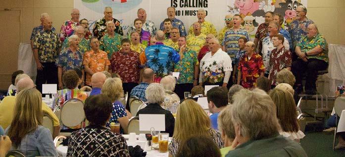 Bay City, Texas The Coastalaires Thirty years ago, dinner shows were a fundraiser; now, practically a way of life What s different about our chapter?