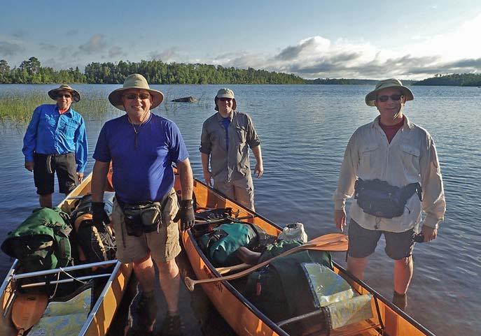 MAKING A DIFFERENCEq Quartet canoe trip became far more poignant three weeks after returning home Editor s note: Without changing a word, this story became immediately more profound about a week