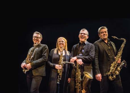 I mpassioned by the music of our time, the Quasar Saxophone Quartet is dedicated to premiering and promoting contemporary music that is multi-dimensionally conceived.