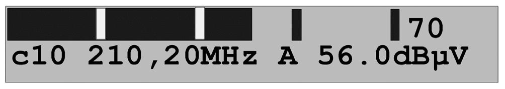 ..9, and MHz or changed with the cursor buttons,, in 50 khz increments.