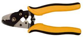 Tri Hole STRIPPER Fibre Optic Stripper OPT-FOS This hard wearing, easy to handle fibre optic stripping tool includes three stripping guides for: 2mm outer jacket, 900µm Buffer, and