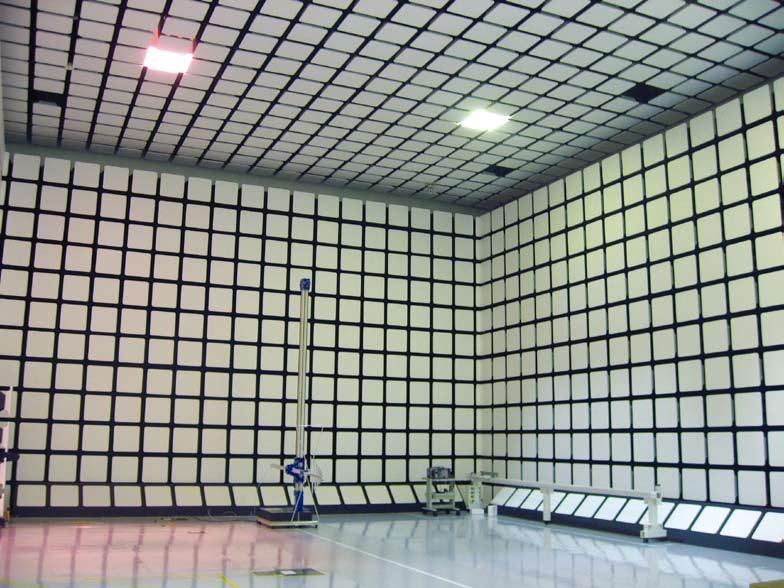 FlexScan Monitors Simply Made Better On-site anechoic chamber where we test our monitors to ensure compliance with international EMC (electromagnetic compatibility) regulations.