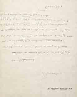 904* Keynes (John Maynard, 1882-1946). Autograph letter signed, 'J.M. Keynes', 6 Harvey Road, Cambridge, 27 December 1905, to G. [Ernst P.