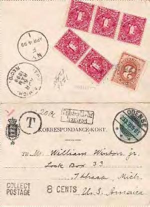 Balance A natural balance between the different postal stationery types Bad