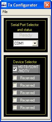 7. MDL_B Configurator Functions The MDL_B Configurator program provides the user access to many different configuration, control and monitoring options.