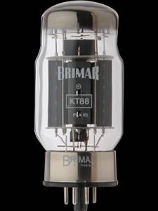 Page 7 of 10 Brimar TP KT88 Brimar thermionic products KT88 is a beam tetrode that has been selected for its sonic purity, and is most suitable for audio Hifi power amp