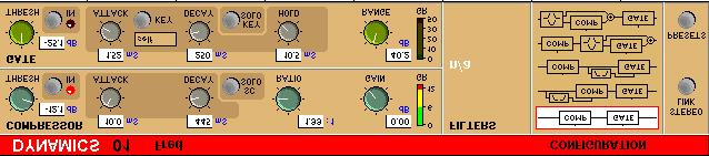 Chapter 2 2.2.3 Dynamics Module... The Dynamics Module on each channel incorporates a Compressor and Gate, and also includes optional Filters for the sidechain and key signals.