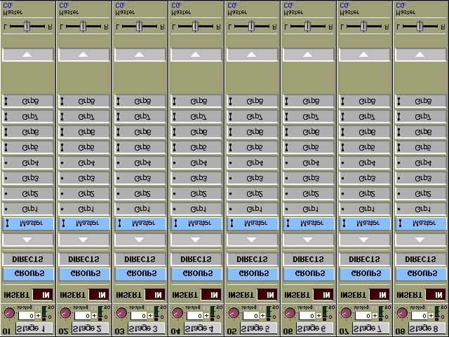 Chapter 2 2.2.6 The ALL Button... The All button provides a quick way of displaying all the Input, Aux or Routing modules for a bank of eight channels.