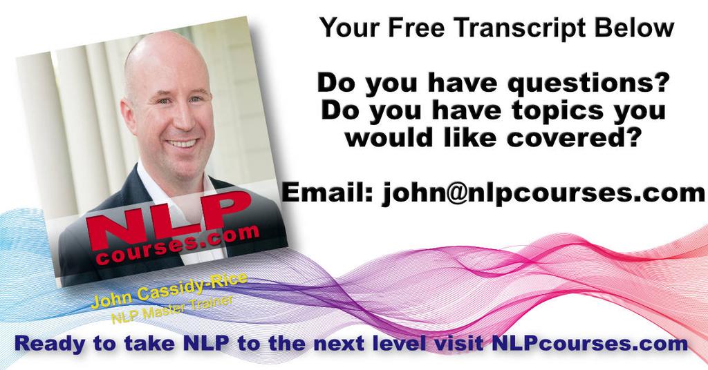 Is your unconscious mind running the show and should you trust it? NLPcourses.com Podcast 6: In this week s nlpcourses.com podcast show, we explore the unconscious mind.