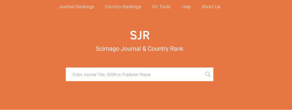 SJR: Scimago Journal Rank Indicator SCImago Journal Rank (SJR) is a prestige metric based on the idea that 'all citations are not created equal'.