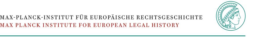 Rechtsgeschichte Legal History (Rg) Information for authors Submission guidelines Scope: Rg is a forum for contributions from all branches of legal history, including all historical periods, fields