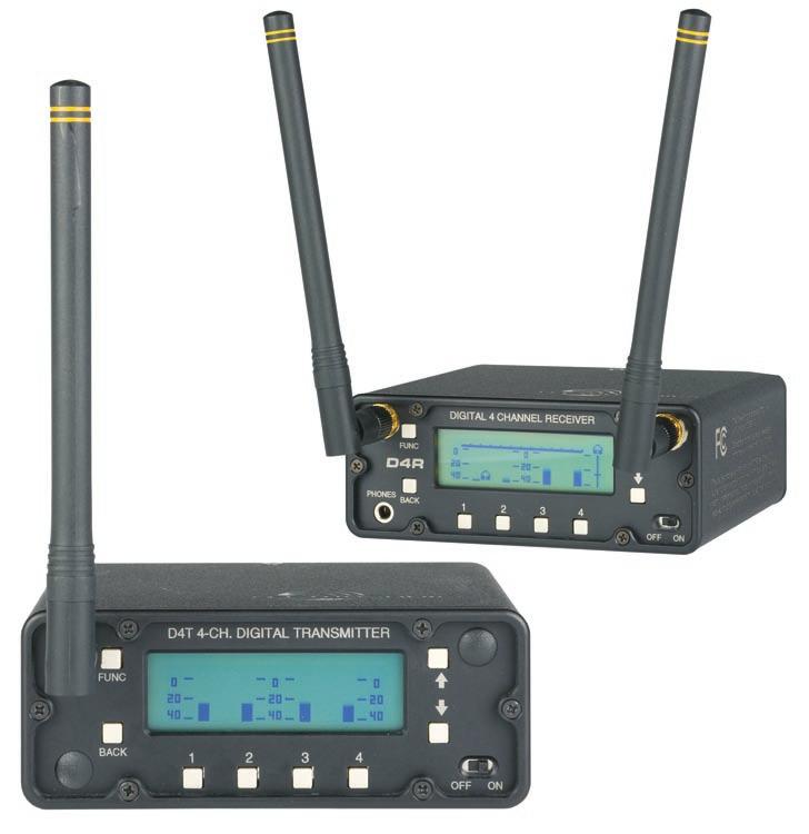 INSTRUCTION MANUAL D4 Digital Wireless System Fill in for your