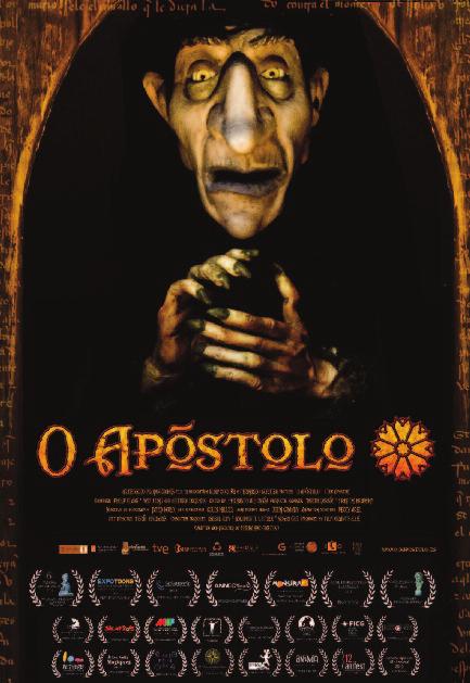 BEFORE THE FILM SPANISH 1 Look at the poster for the film O Apóstolo. What do you think the title of the film means? Look closely at the images. What type of film do you think this is?