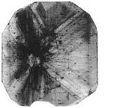 ry topogrphi imge of n s-grown syntheti dimond rystl grown on the high-qulity seed is shown in Fig. 7(). It is pprent tht there re very few line defets in the rystls.