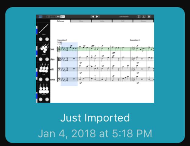 Importing a YouCompose file Importing a YouCompose file is NOT initiated by YouCompose. It is initiated by tapping a YouCompose file on your device.
