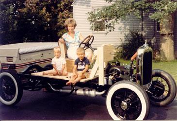 The offer was accepted and we were now the proud owners of a Model A Ford. (We later discovered that the car had originally come from Denmark.